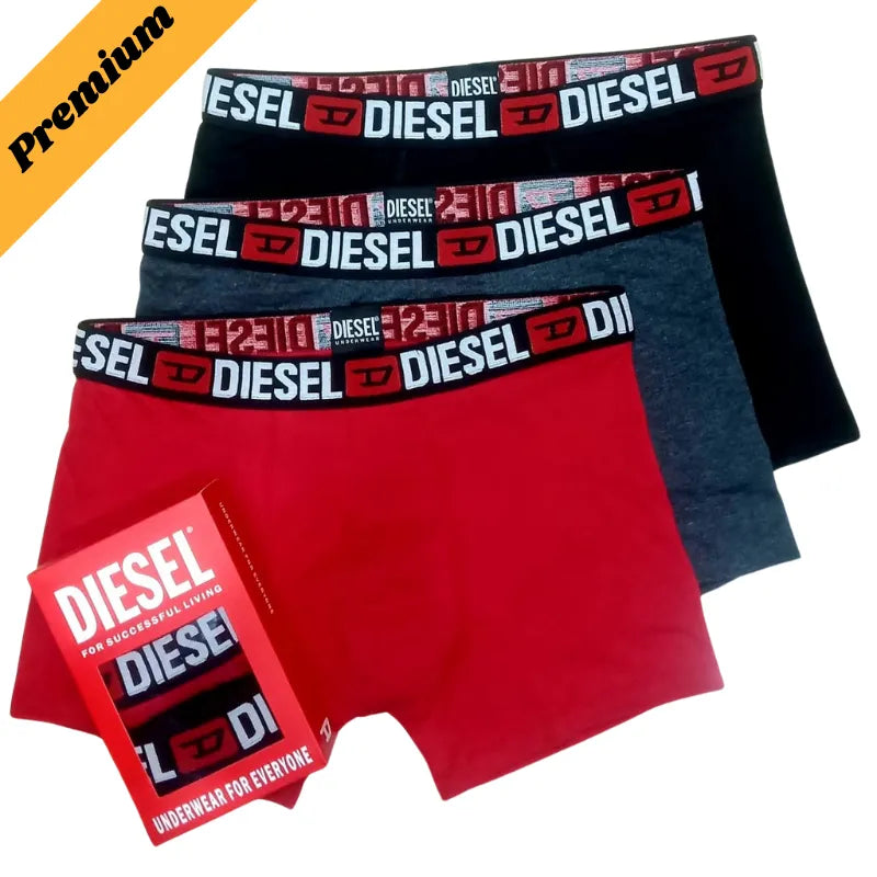 Premium Fit DSL Mens Boxer Shorts (Pack of 3)